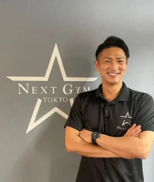 NEXT GYM TOKYO 駒込店の奥　勇人トレーナー